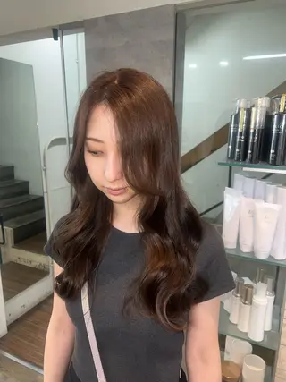 ロング 髙橋 秀果のヘアスタイル