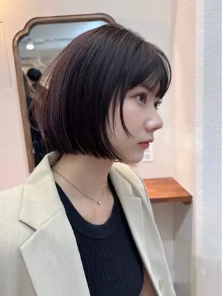 カラー 山中 希来のヘアスタイル