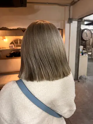 ミディアム カラー お任せヘア☘️☘️ 及川渚のヘアスタイル