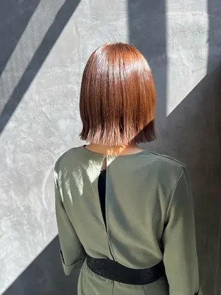 ミディアム カラー Number 2nd所属・藤村 泰太のヘアスタイル