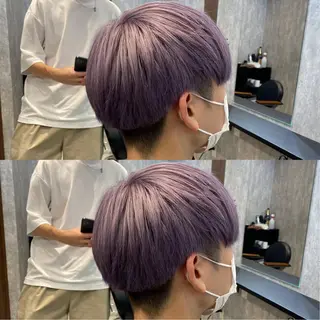 ショート カラー 𝙱𝙻𝙴𝙽 𝚋𝚢 𝚍𝚘𝚝.所属・🤍BLEN 窓🤍のヘアスタイル