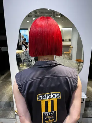 カラー 🎀縮毛矯正／ メンズパーマ／りんのヘアスタイル