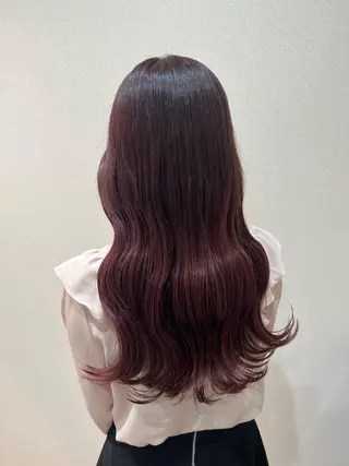 ロング mina .のヘアスタイル