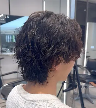 パーマ メンズ 当日予約⭕️ fifth渋谷太田のヘアスタイル