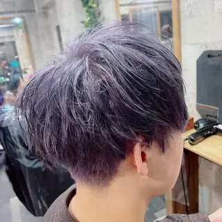 ショート カラー PANOL 秀島のヘアスタイル