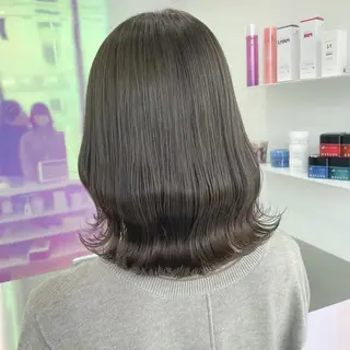 カラー 透明感ハイトーン☁️ 斗和🫧天神のヘアスタイル