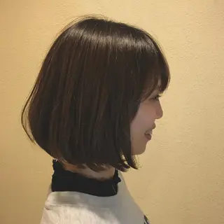 ミディアム analogue所属・u harukaのヘアスタイル