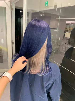 ロング カラー 🪞ハイトーン🪞 🤍waka🤍のヘアスタイル