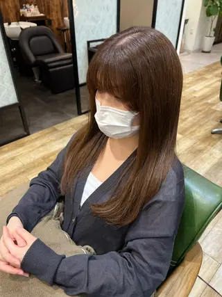 ロング カラー gimmick 自由が丘所属・原中 亮汰のヘアスタイル