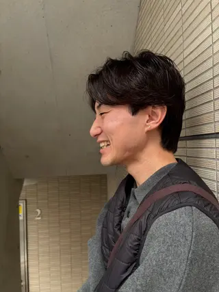 ショート パーマ メンズ パーマ特化/ 藤沢/HYOのヘアスタイル