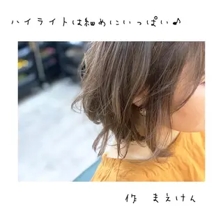 ショート カラー 前田 健太のヘアスタイル