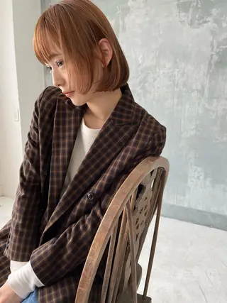 ショート カラー murai airiのヘアスタイル