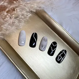 ネイル 藤本 楓のネイルデザイン