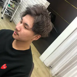 カラー メンズ 迫 祐太のヘアスタイル