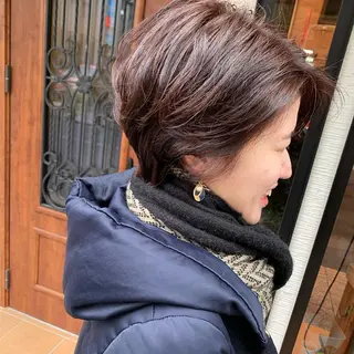 ショート カラー yoshi （髙橋）のヘアスタイル