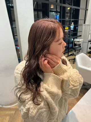 セミロング 似合わせ/レイヤー 💟SAEのヘアスタイル