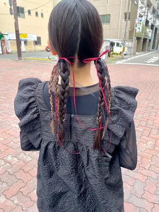 ヘアアレンジ シェアサロン糸所属・おおはし ひかりのヘアスタイル