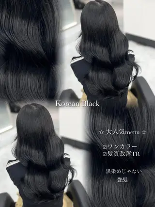カラー 韓国風hair🖤 Maria🖤のヘアスタイル