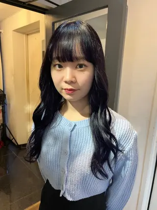 ロング カラー HOMIE TOKYO所属・sora / 渋谷 / ハイトーンのヘアスタイル