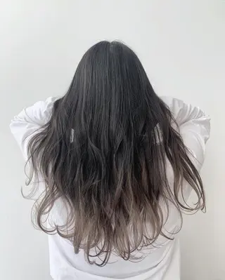 ロング カラー 髪質改善land千葉所属・阿部 圭悟のヘアスタイル