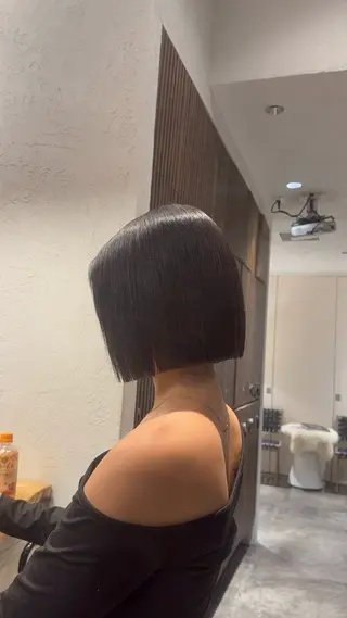 ショート HAVANA 渋谷所属・渋谷/韓国レイヤー/ 艶髪/フェード/千尋のヘアスタイル