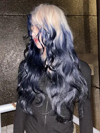 ロング カラー 【デザインカラー】 Ryutoのヘアスタイル