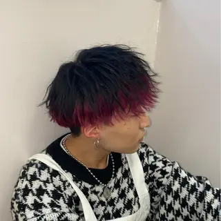 ヘアアレンジ パーマ特化/フェザー パーマシャドウ/真生のヘアスタイル