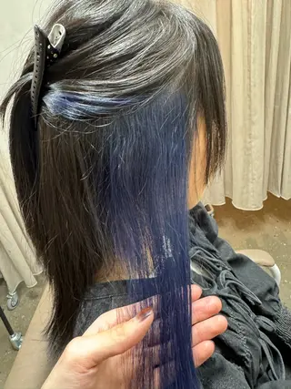ミディアム TELAHAIR土浦店所属・TELAHAIR 副店長 永田のヘアスタイル
