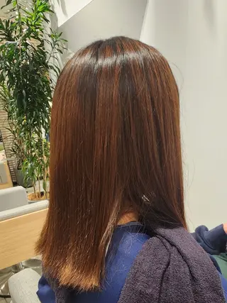 ロング stair:case所属・💜艶髪カラー💜 🎶富川美希🎶のヘアスタイル