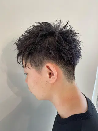 カラー パーマ ヘアアレンジ メンズ メンズパーマの巨匠 鈴木純のヘアスタイル