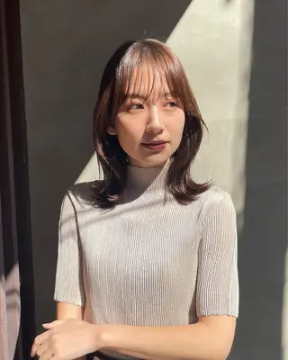 ミディアム カラー 原宿/ケパーマ 🧺ユウマのヘアスタイル