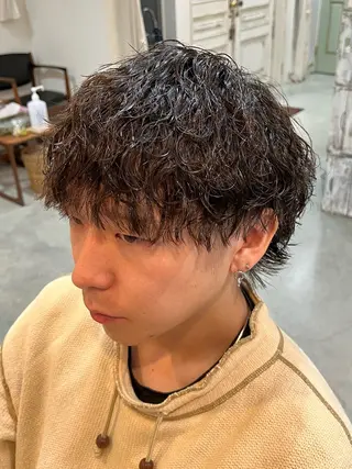 パーマ メンズ メンズ指名No.1/ パーマ特化/白木壱崇のヘアスタイル