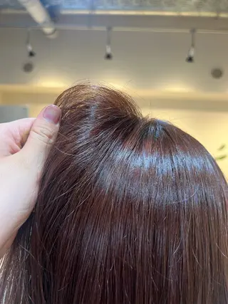 カラー 表参道/kozue/ 艶髪/髪質改善のヘアスタイル