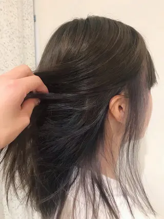 セミロング カラー 🍒memelu明石 🍒imamuraのマツエク・マツパデザイン