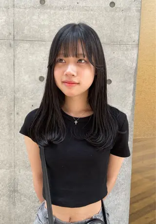 ロング ボブ／パーマ指名 No. 1🍃れんとのヘアスタイル