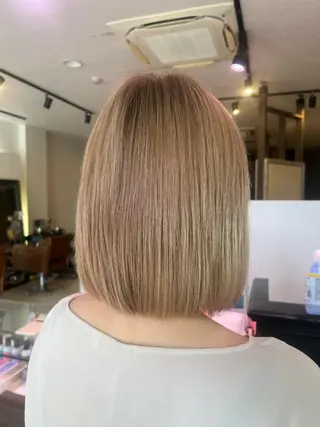 ミディアム カラー 髪質改善/増田拓真 金沢市/内灘/美容室のヘアスタイル