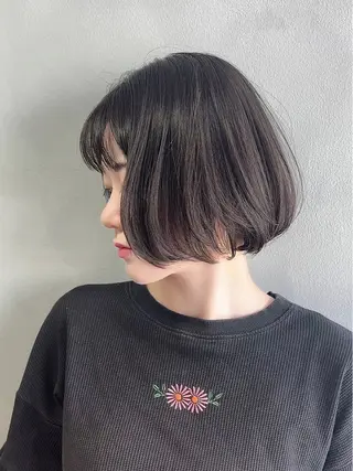ショート レイヤーカット 小久保のヘアスタイル