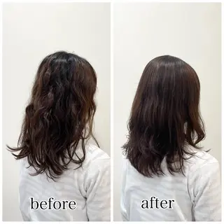 セミロング 🌷ピンクカラー くどう🌷のヘアスタイル