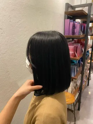 ミディアム 希優🌺ソムリエ /ブリーチ/カットのヘアスタイル