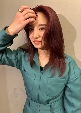 セミロング カラー 似合わせカラー/パー マ　🫧kotoneのヘアスタイル