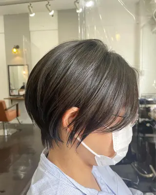 ショート 【店長】ショート 似合わせ🦩相羽里美のヘアスタイル