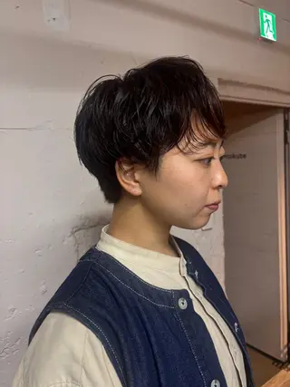 ショート パーマ 🩵tokute SEIRA🩵のヘアスタイル