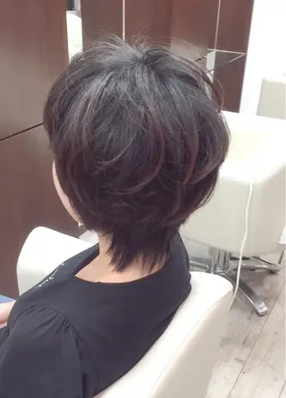 ショート ミディアム セミロング ロング カラー パーマ ヘアアレンジ メンズ キッズ ネイル まつエク Leyシェアサロン所属・Ken ドライカット ✂️水素ケアのヘアスタイル