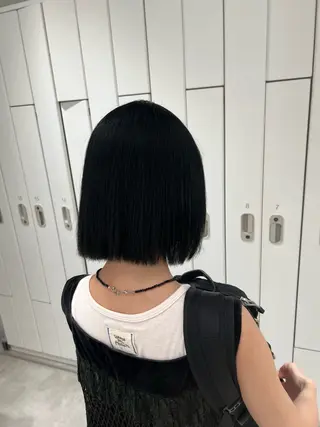 ミディアム アンアミ渋谷所属・Unami こはるのヘアスタイル