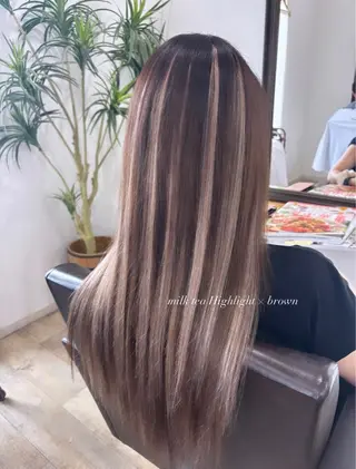 カラー Le.Jardin hair produce所属・Le.jardin 假屋未来のヘアスタイル