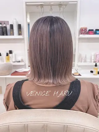 ミディアム カラー レイヤーカット/艶髪 🌈高橋遥香🌈のヘアスタイル