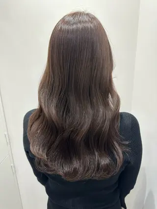 ロング カラー 🍓韓国ヘア レイヤ ーカット🍓笠原 葵のヘアスタイル