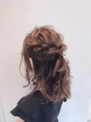 セミロング ヘアアレンジ 伊藤 しずくのその他イメージ