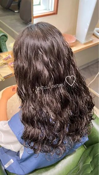 ロング パーマ melca. Amiのマツエク・マツパデザイン