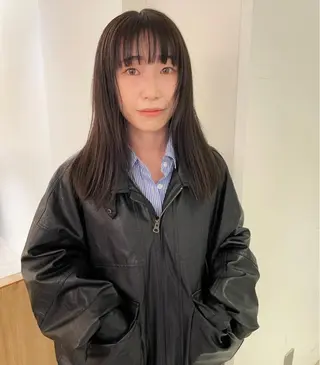 ミディアム カラー iet.所属・ウルフ/ボブ/耳ツボ ジュエリー◎ricoのヘアスタイル